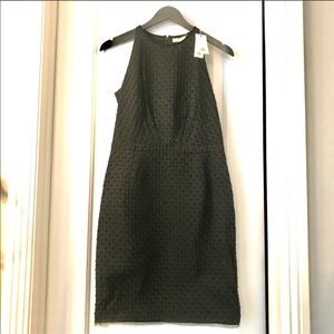 TORY BURCH (NWT) Sleeveless Pintuck Sheath Dress